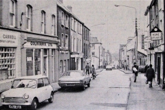 Barrack Street in 1977. Image from the Evening Echo.