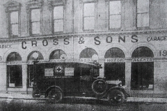Cross & Son's garage in 1930. It was located on Sullivan's Quay. Image from the Cork Examiner.