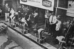 A gala at the old Eglinton Street Baths in 1968. Image from the Evening Echo.