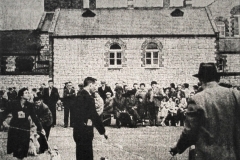 A Dog Show at the Model School on Anglesea Street in 1958. Image from the Cork Examiner.